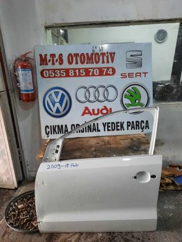 2009 2018 polo sol ön kapı